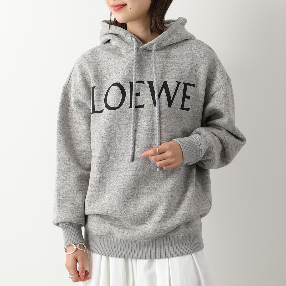 選択 LOEWE ロエベ フーディー S359Y25X15 レディース ロゴ オーバー