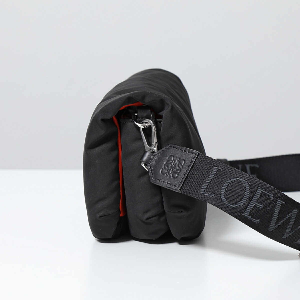 極美品 希少✨LOEWE ハラコ×ファー ショルダーバッグ ブラック 楽天市場】LOEWE ロエベ ショルダーバッグ GOYA PUFFER ゴヤ パファー