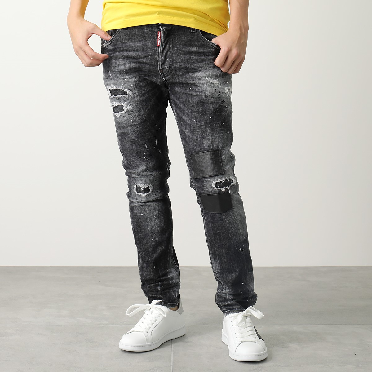 最低価格の DSQUARED2 ディースクエアード デニム WASH SKATER