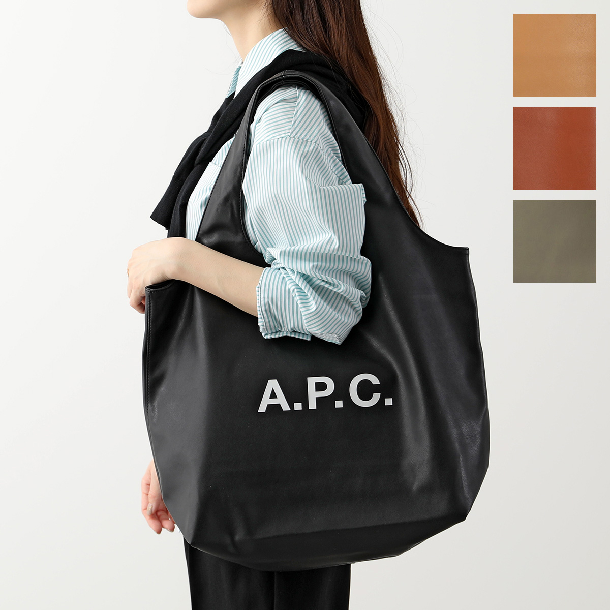 楽天市場】APC A.P.C. アーペーセー トートバッグ tote ninon PUAAT