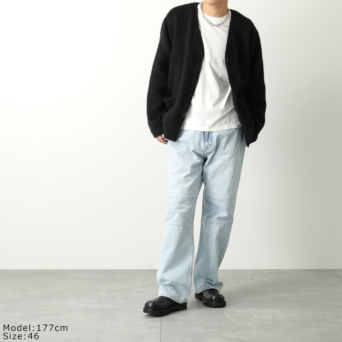 OUR LEGACY アワーレガシー メンズ BLACK ニット CARDIGAN M4206C V