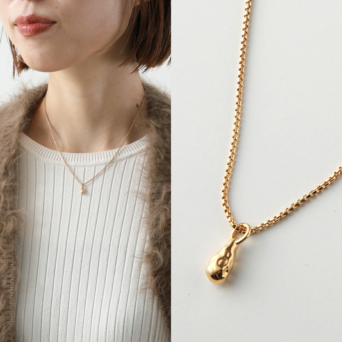 楽天市場】YOSTER ヨースター ネックレス Drop Necklace