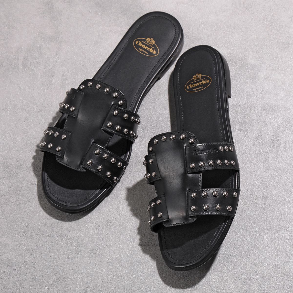 正規品】 新品 Church´s Church´s DEE DEE MET SANDAL スタッズ