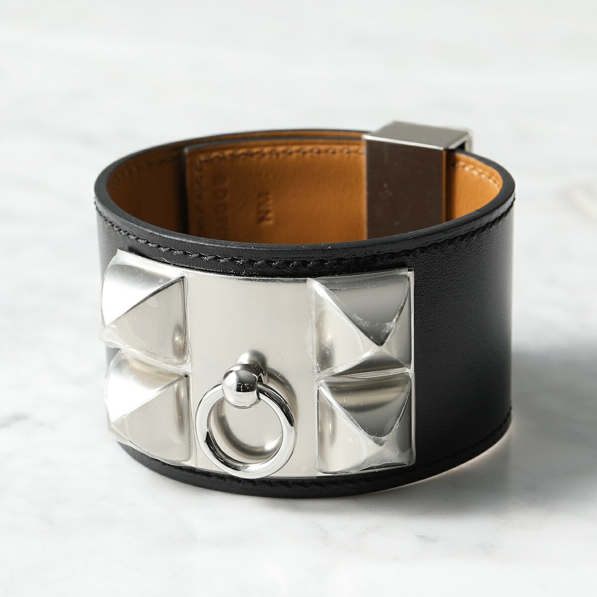 楽天市場】HERMES エルメス ブレスレット BRACELET CUIR PADDOCK GM 