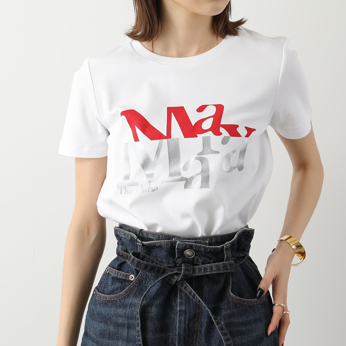 S MAX MARA エス マックスマーラ 半袖Tシャツ GILBERT