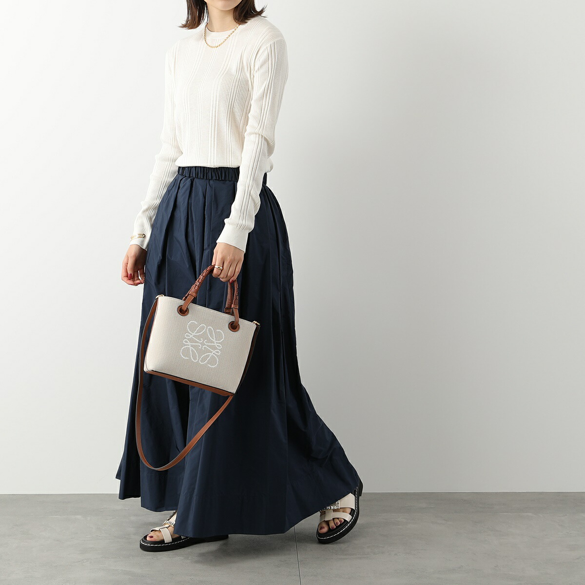 LOEWE ロエベ ショルダーバッグ ANAGRAM TOTE MINI BAG