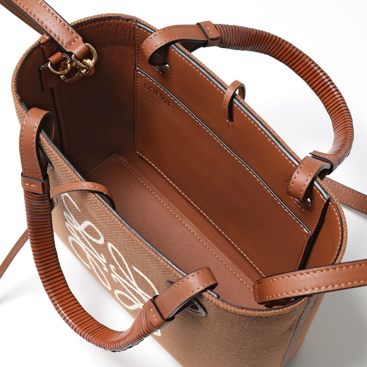 LOEWE ロエベ ショルダーバッグ　レディース レザー アナグラム LOEWE ロエベ ショルダーバッグ ANAGRAM TOTE MINI BAG アナグラム