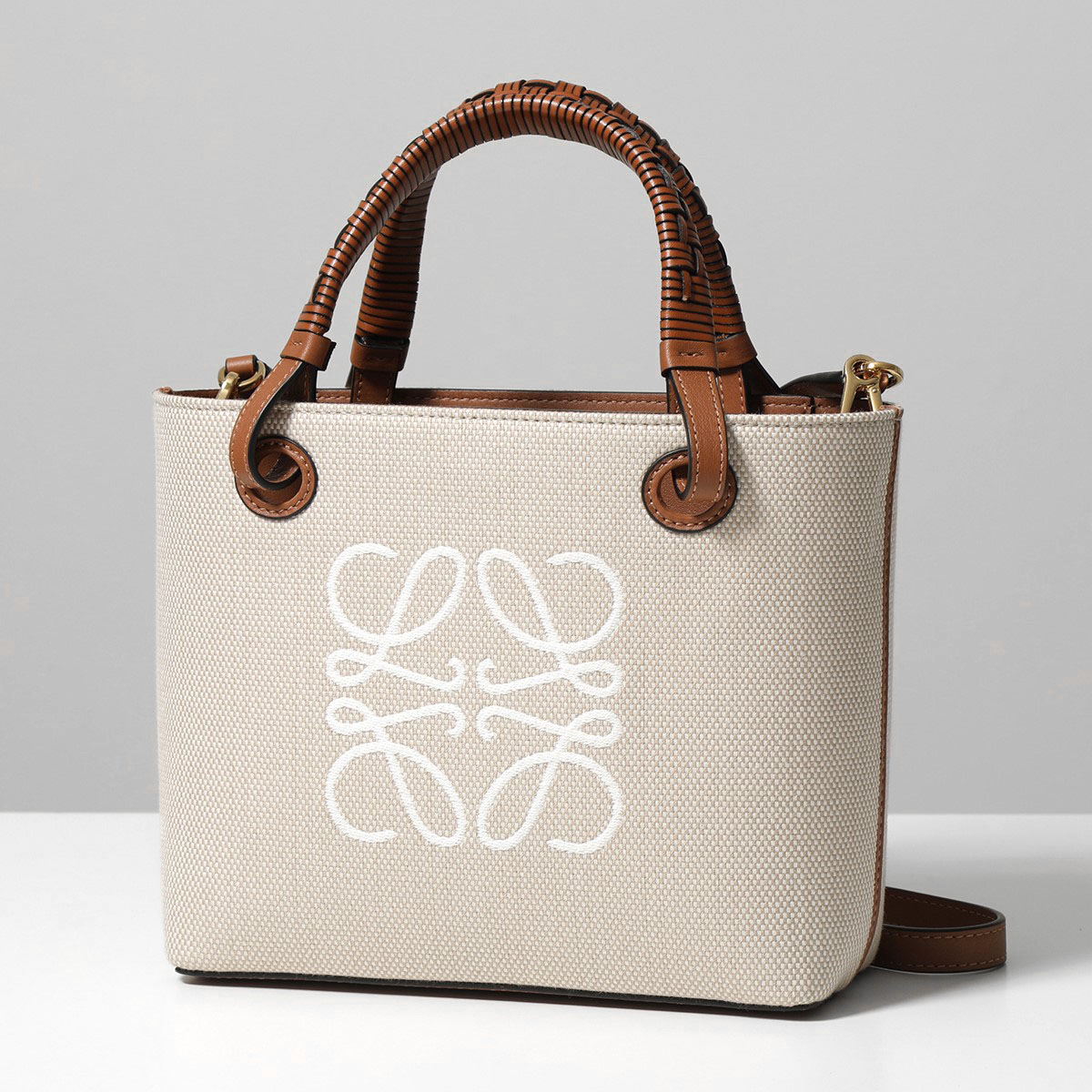 LOEWE ロエベ ショルダーバッグ ANAGRAM TOTE MINI BAG アナグラム 