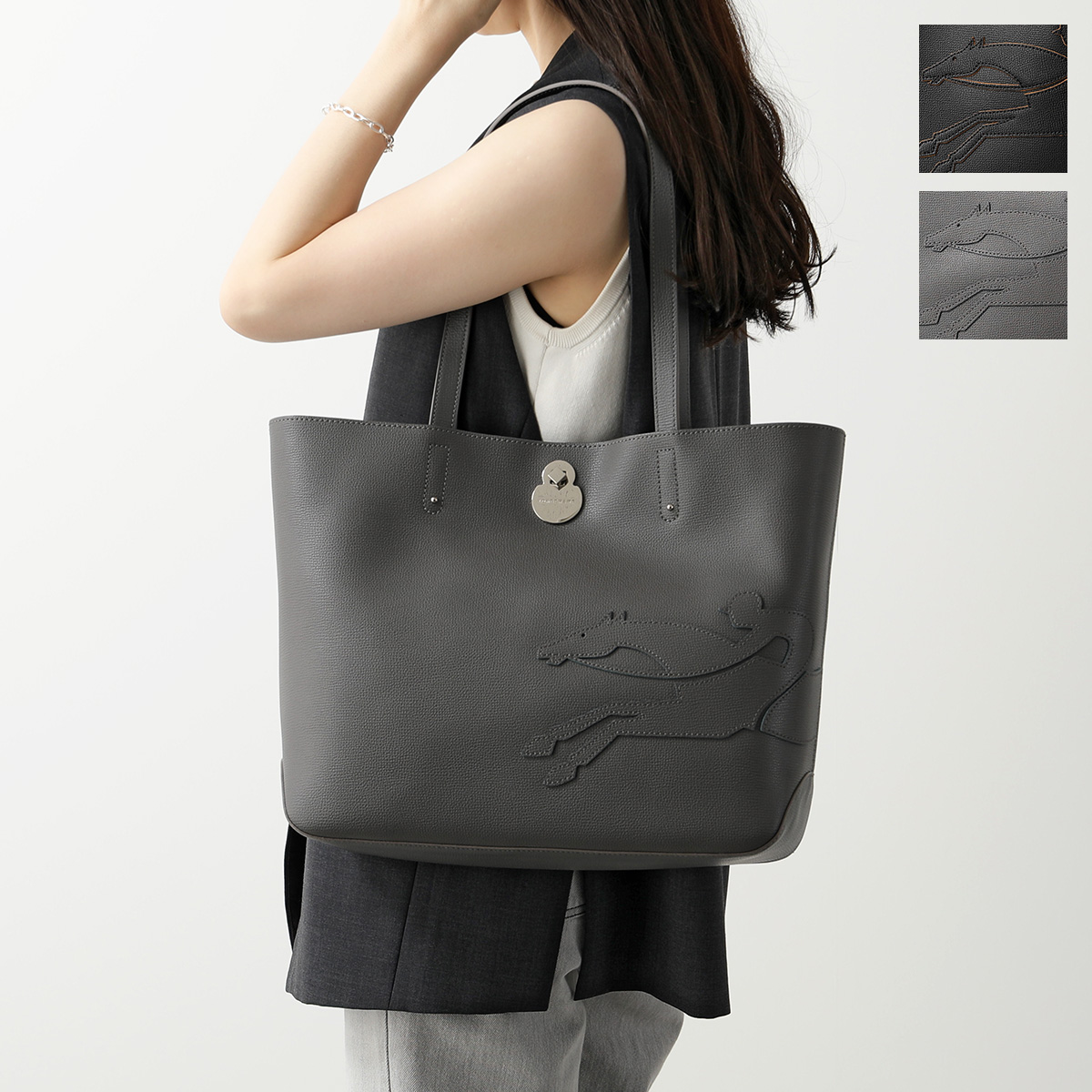 高評価即納 LONGCHAMP 黒 レディース 未使用品の通販 by おまかせ出品