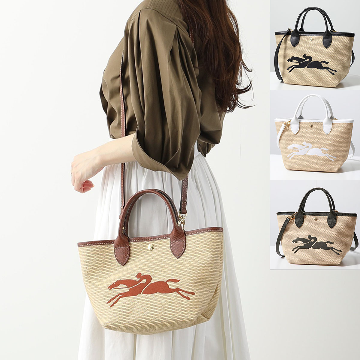 【楽天市場】Longchamp ロンシャン ショルダーバッグ ル パニエ プリアージュ 10144 HZB レディース かごバッグ トップ