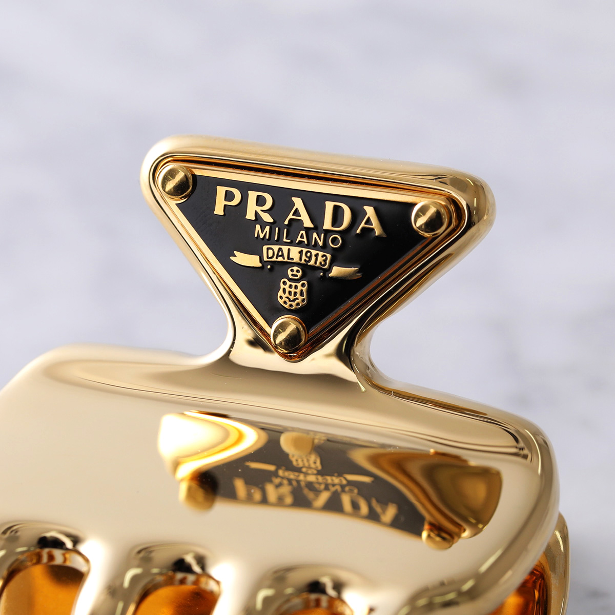 PRADA プラダ ヘアクリップ 1IF087 2BA6 レディース エナメルメタル