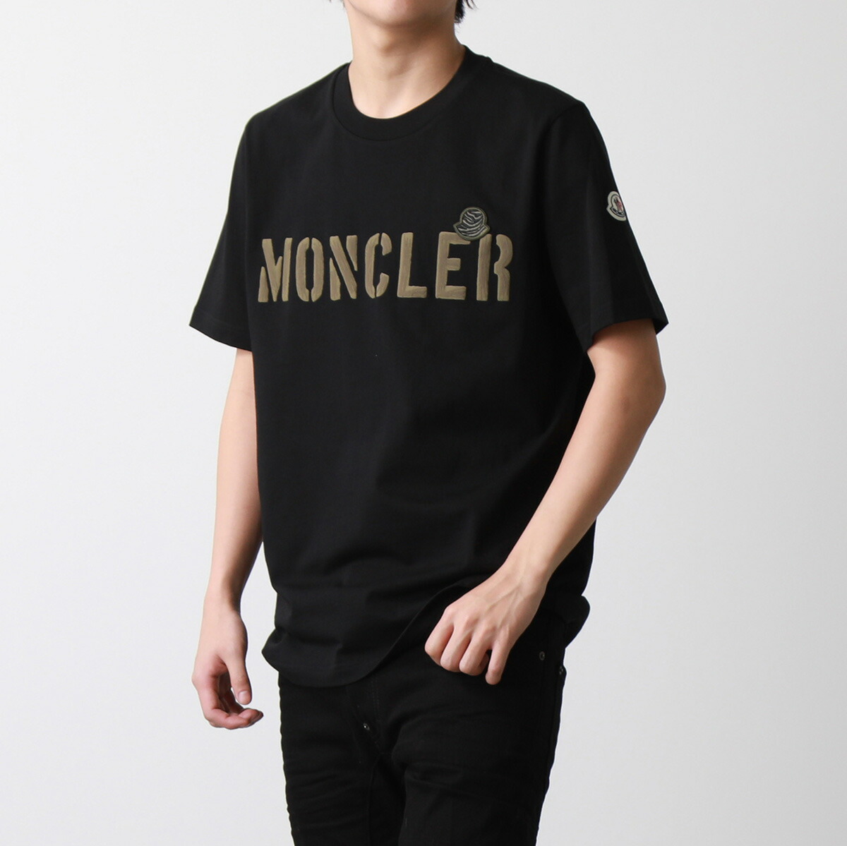 信頼 moncler - 8390Y ロゴT Tシャツ アイコンパッチ アイコンパッチ