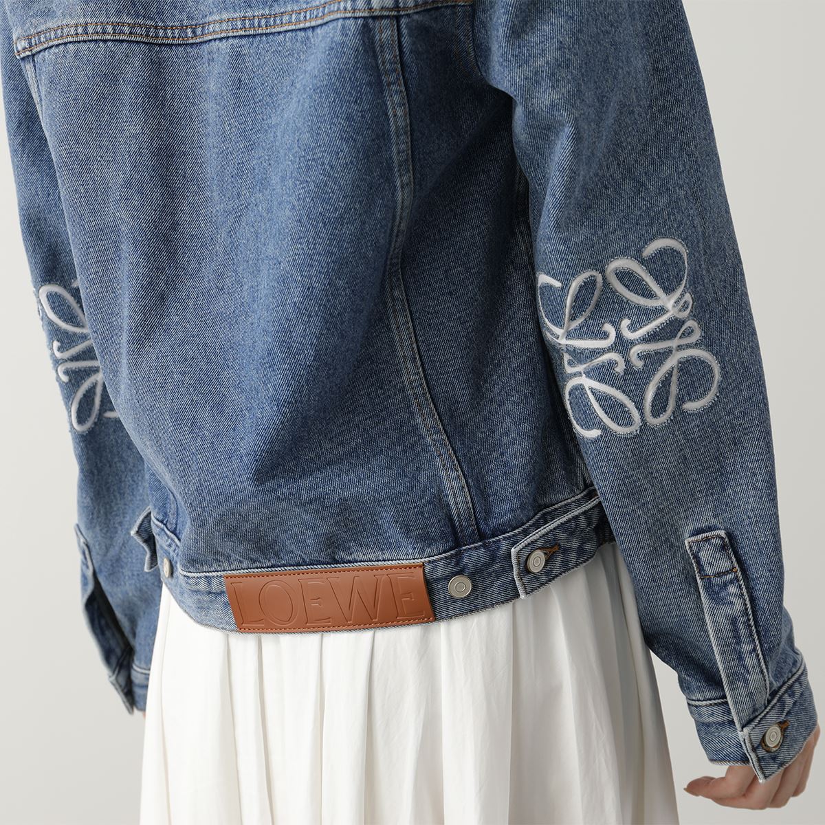 LOEWE ロエベ デニムジャケット S359Y50X23 レディース