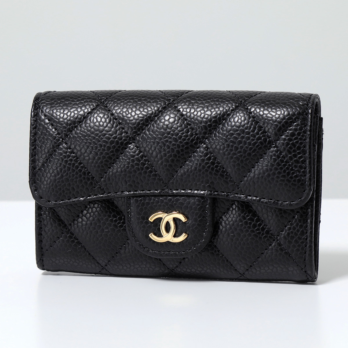 CHANEL シャネル カードホルダー カードケース マトラッセ AP0214