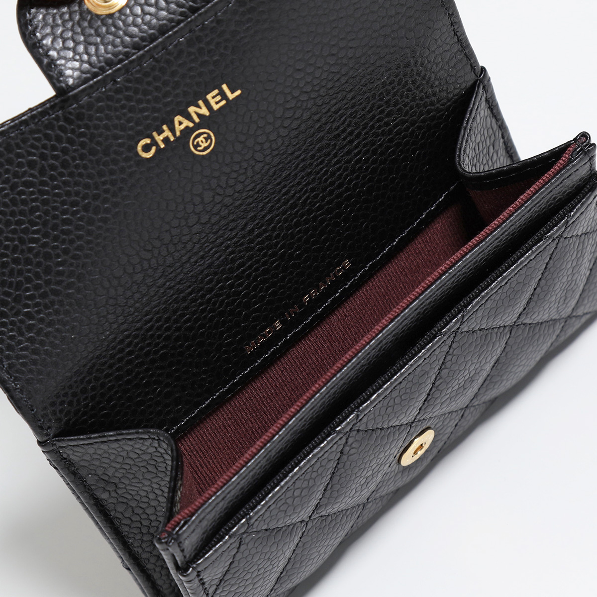 CHANEL シャネル カードホルダー カードケース マトラッセ AP0214