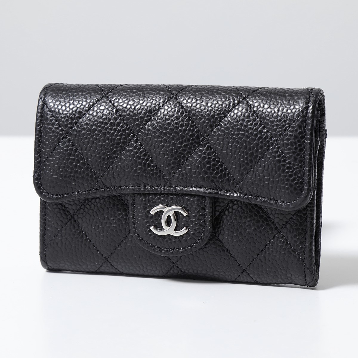 CHANEL シャネル カードホルダー カードケース マトラッセ AP0214