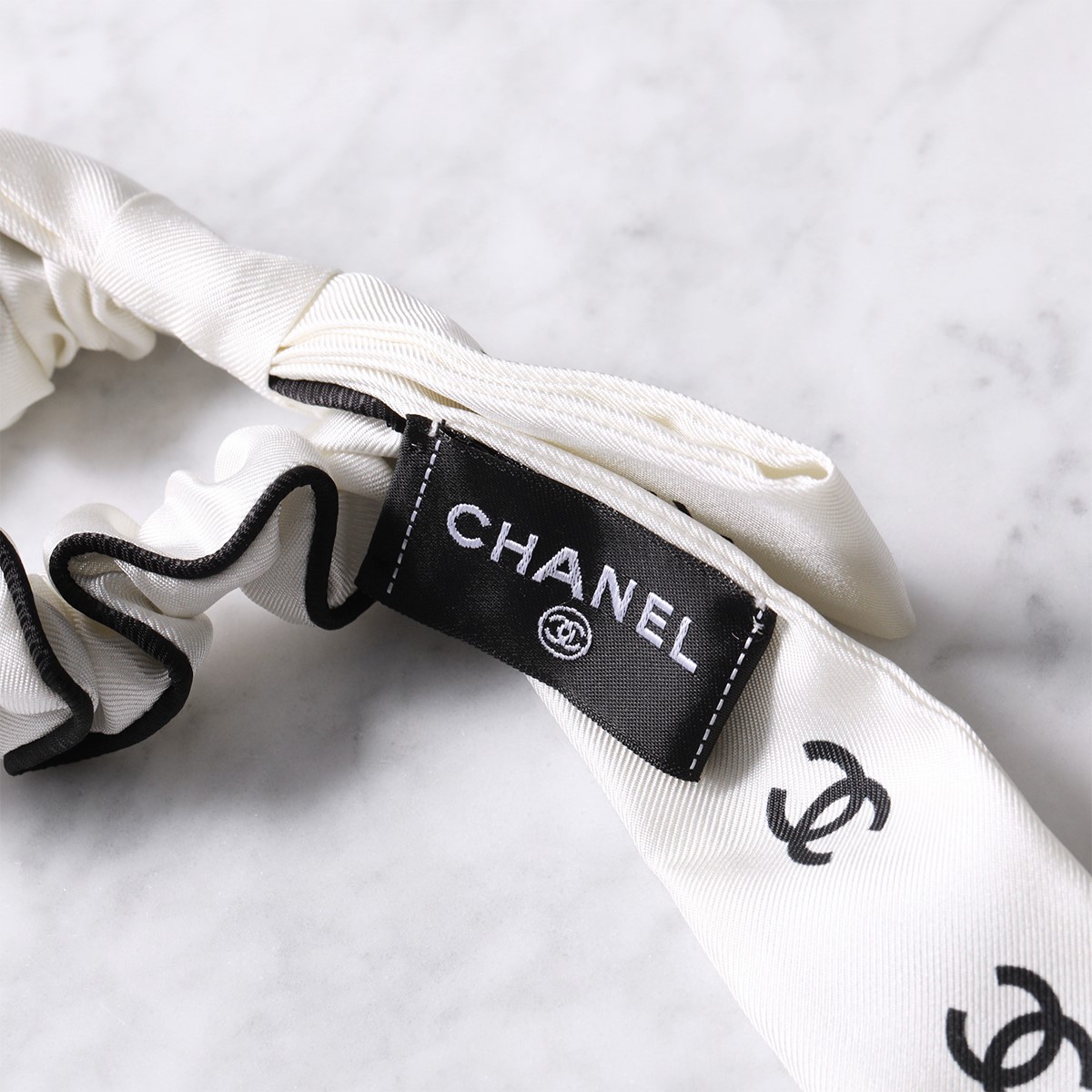 CHANEL シャネル シュシュ AA8926 B10403 レディース シルク リボン