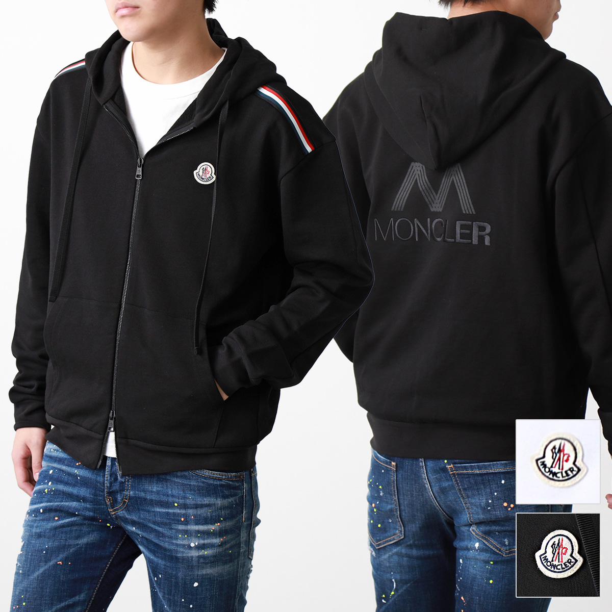 楽天市場】MONCLER モンクレール スウェットシャツ 8G00048 809KR