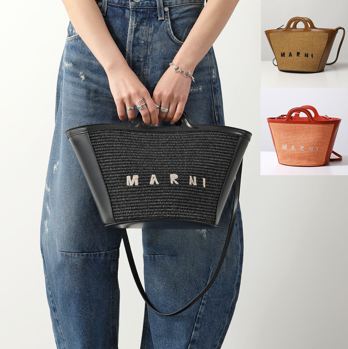 楽天市場】MARNI マルニ バケットバッグ TROPICALIA MINI BUCKET