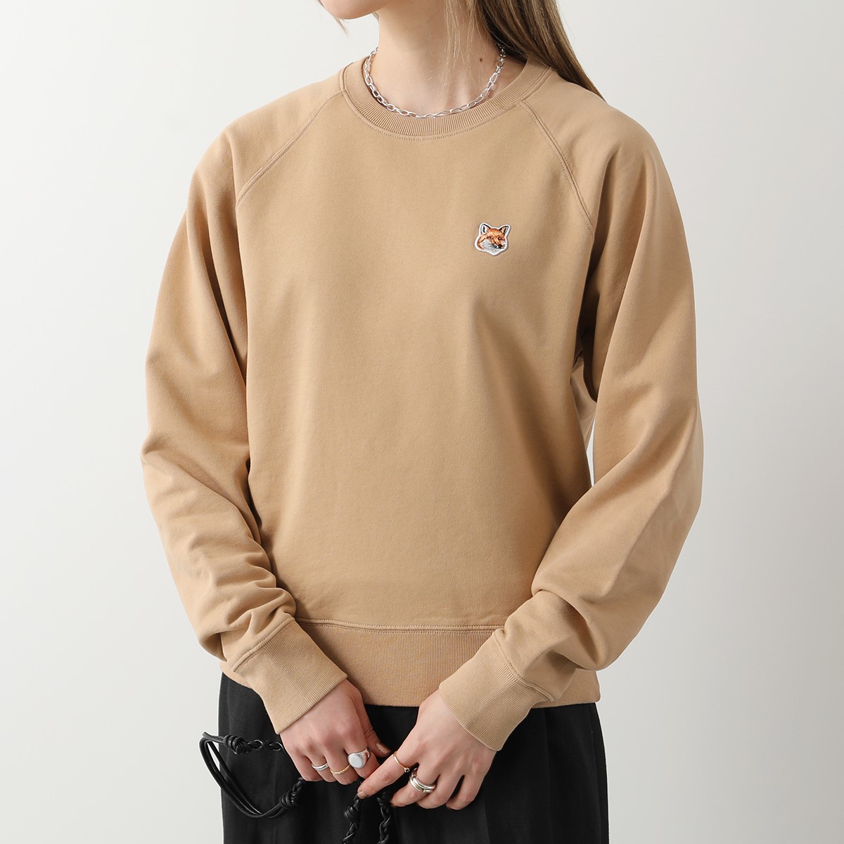楽天市場】MAISON KITSUNE メゾンキツネ スウェットシャツ MONOCHROME 