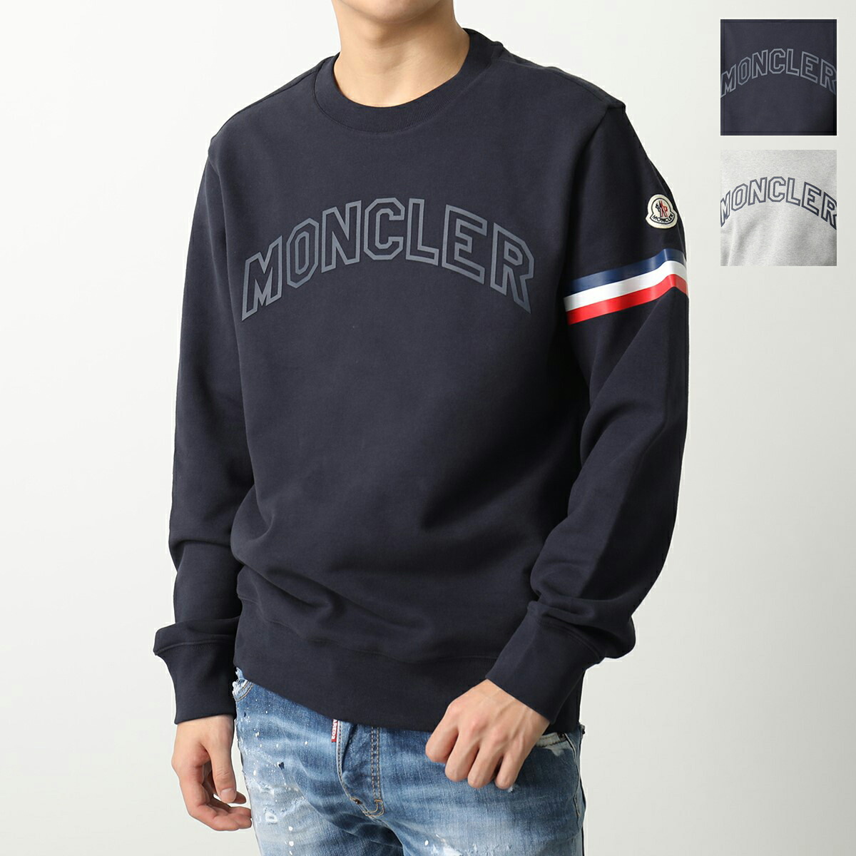 楽天市場】MONCLER モンクレール スウェットシャツ 8G00005 899WC