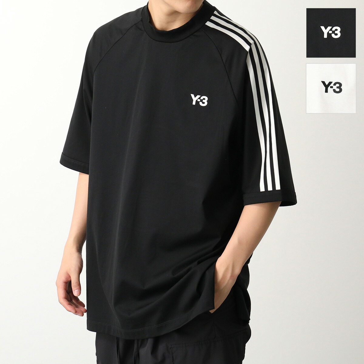 楽天市場】Y-3 ワイスリー 半袖Tシャツ 3STORIPES H63065 HZ8871 