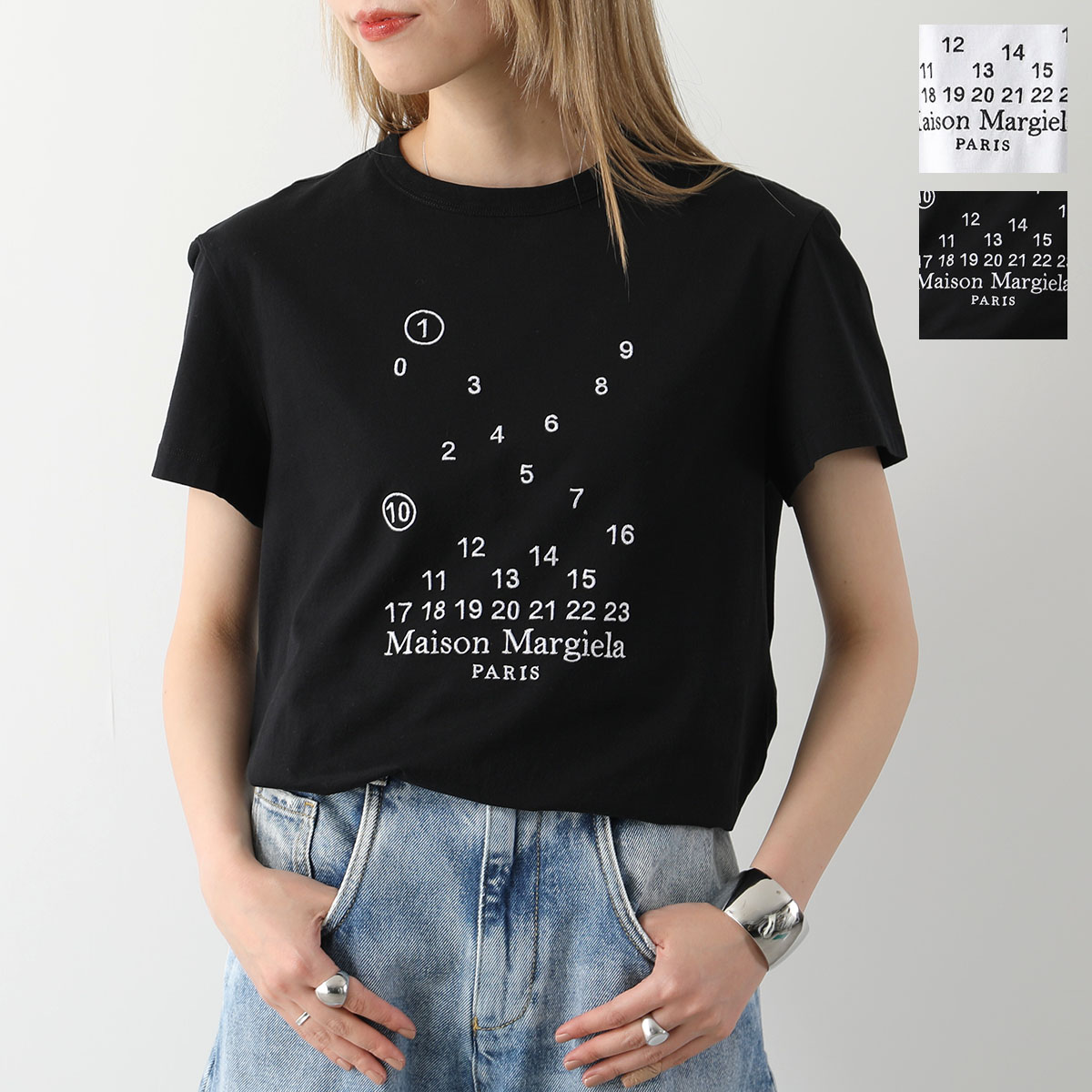 メゾン マルジェラ MAISON MARGIELA クルーネック 半袖Tシャツ レディース フォントジェネレーター 楽天市場】Maison Margiela メゾンマルジェラ T-SHIRT Tシャツ
