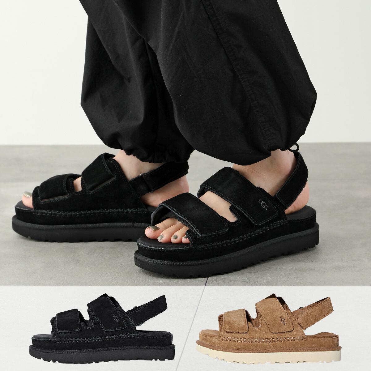 【楽天市場】UGG アグ サンダル GOLDENSTAR SLINGBACK 
