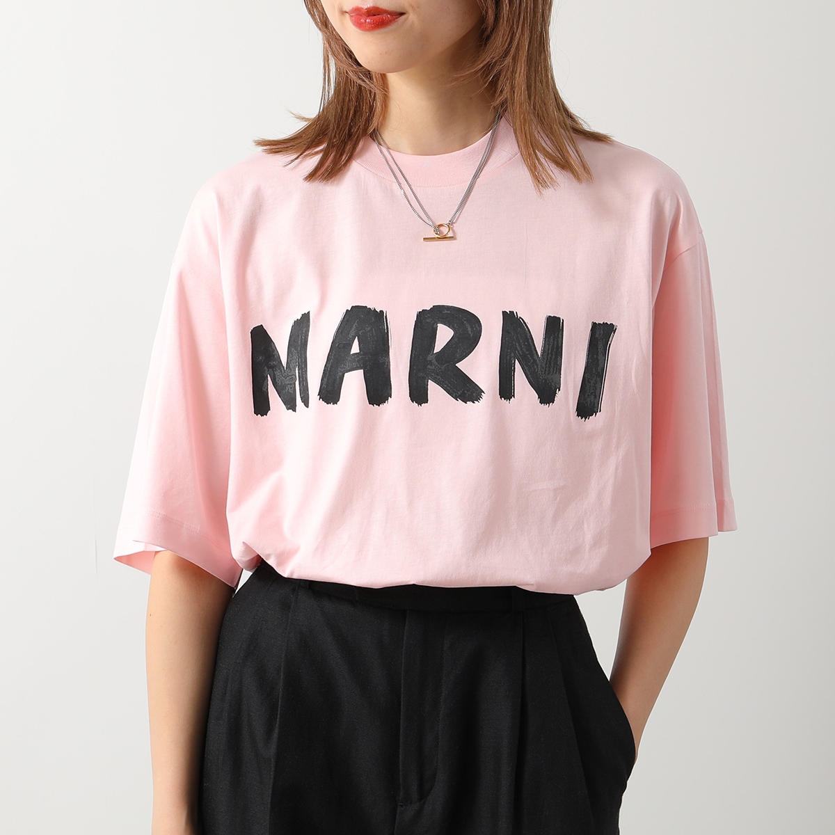 MARNI マルニ Tシャツ THJET49EPH USCS11 レディース マルニレタリング