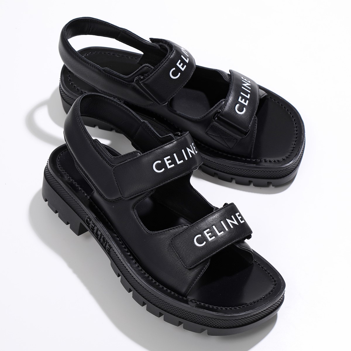 楽天市場】CELINE セリーヌ ストラップサンダル LEO レオ 345663338C