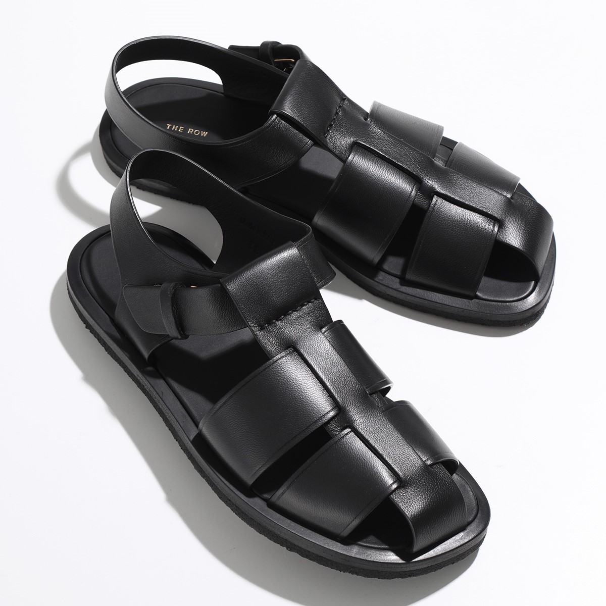 楽天市場】 THE ROW ザ・ロウ ヒールサンダル BARE SANDAL ベア F1099 L35 レディース KID LEATHER レザー  ストラップ シューズ 靴 BLACK/BLK 【po_sannn】 : インポートセレクトmusee