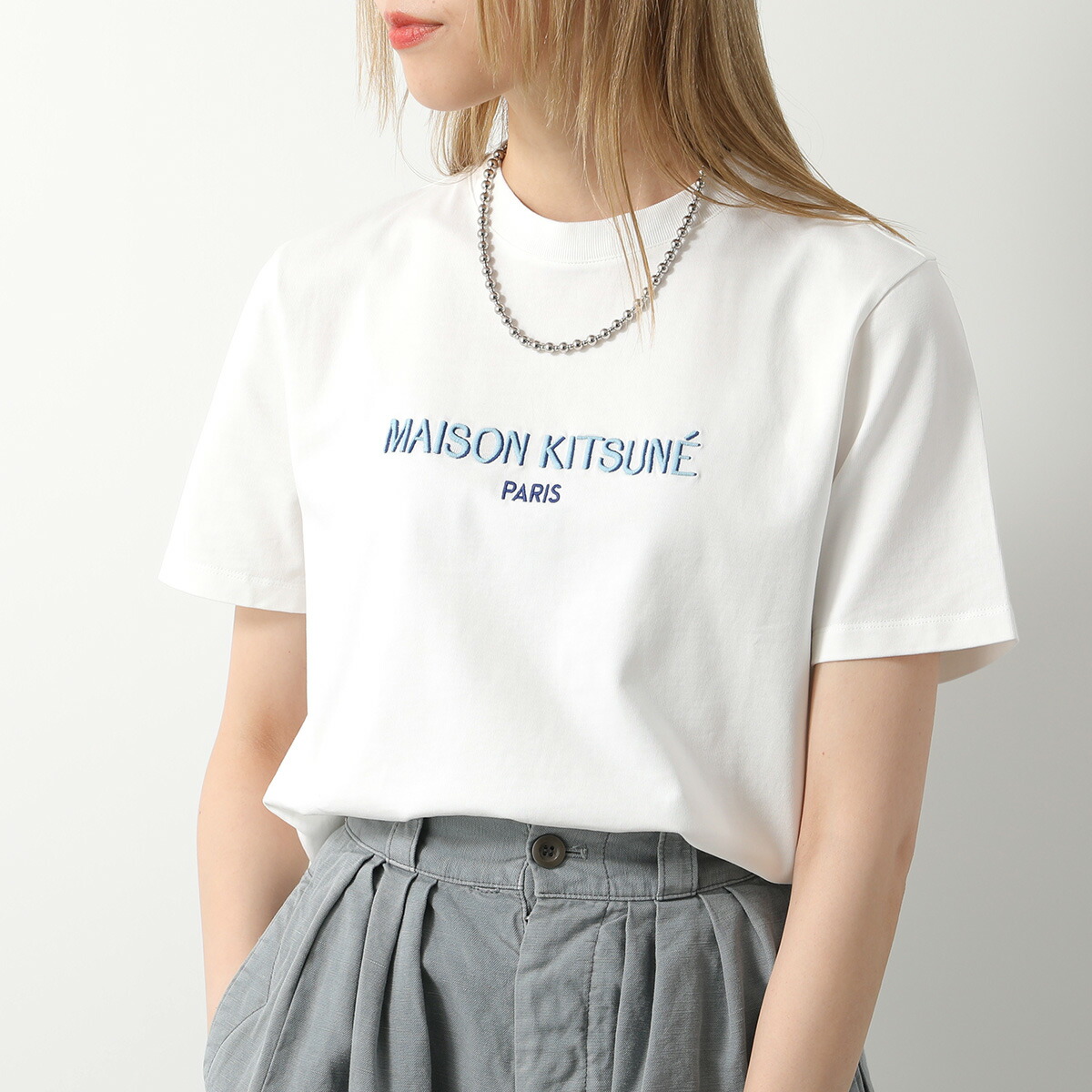 楽天市場】MAISON KITSUNE メゾンキツネ Tシャツ KW00121KJ0035