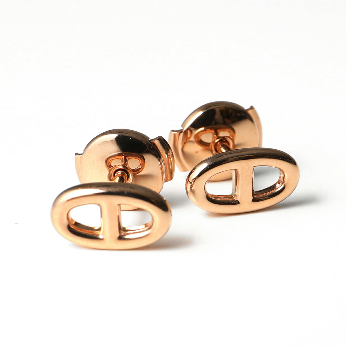 Hermes シェーヌダンクル イリアード GP ピアス アクセサリー ブラック (208346