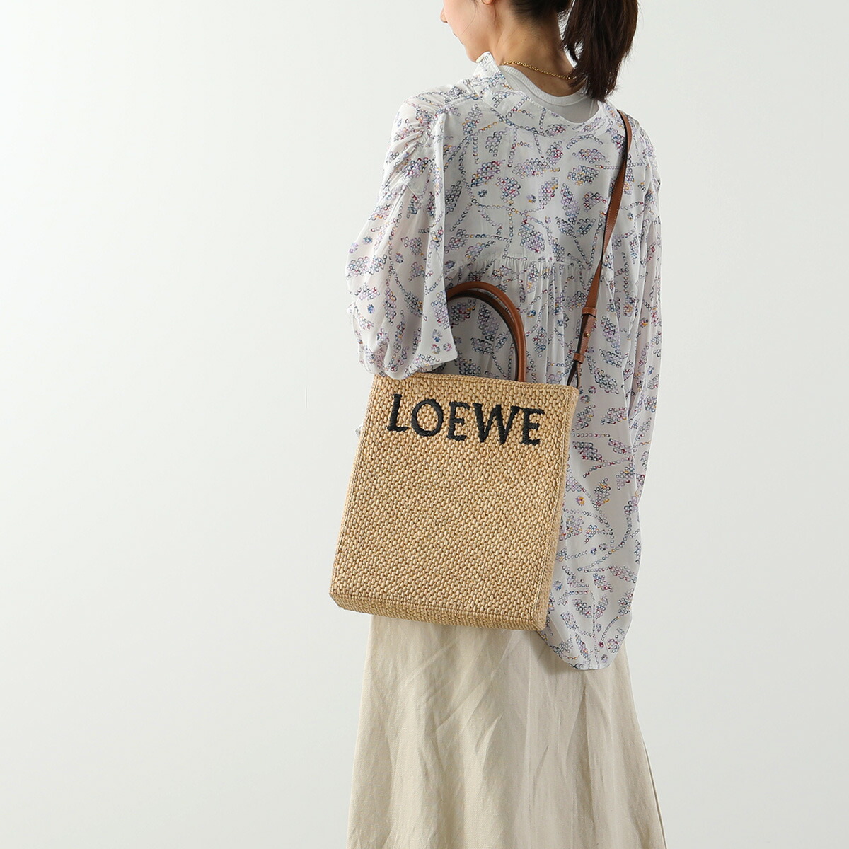 LOEWE ロエベ かごバッグ A563R18X02 レディース トートバッグ