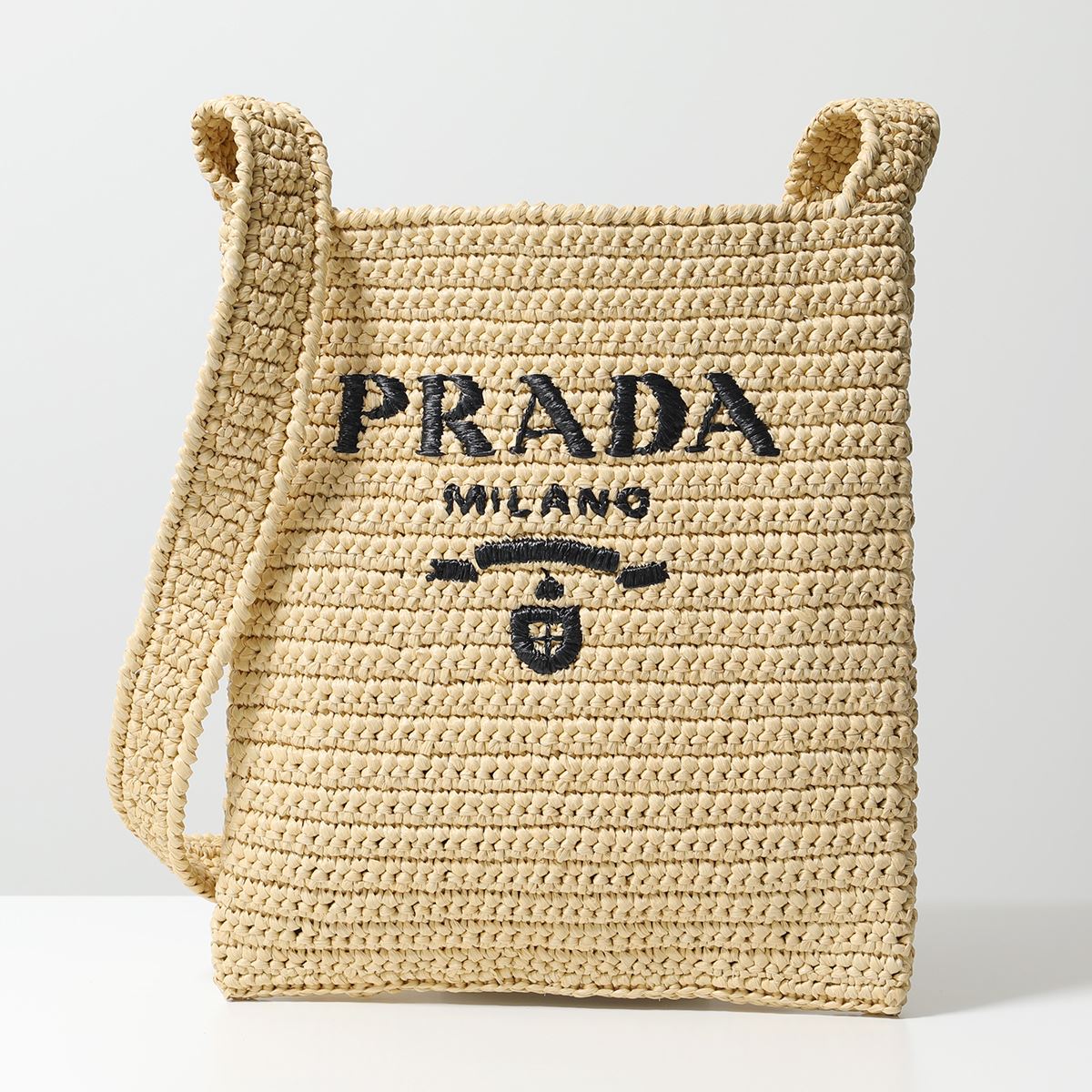 楽天市場】PRADA プラダ かごバッグ 1BC184 OOL 2A2T レディース 