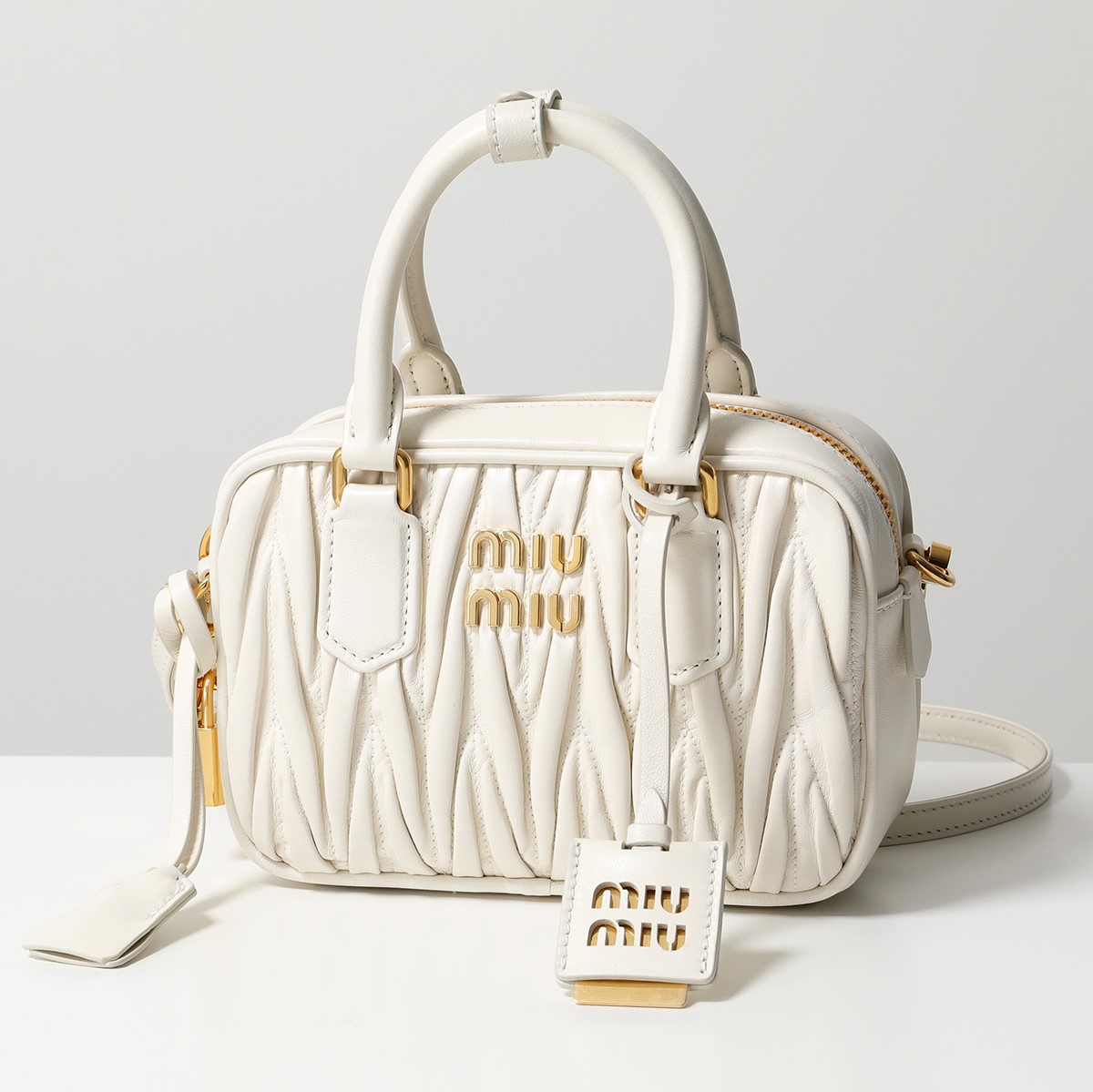 MIUMIU ミュウミュウ ショルダーバッグ MATELASSE マテラッセ 5BB123 
