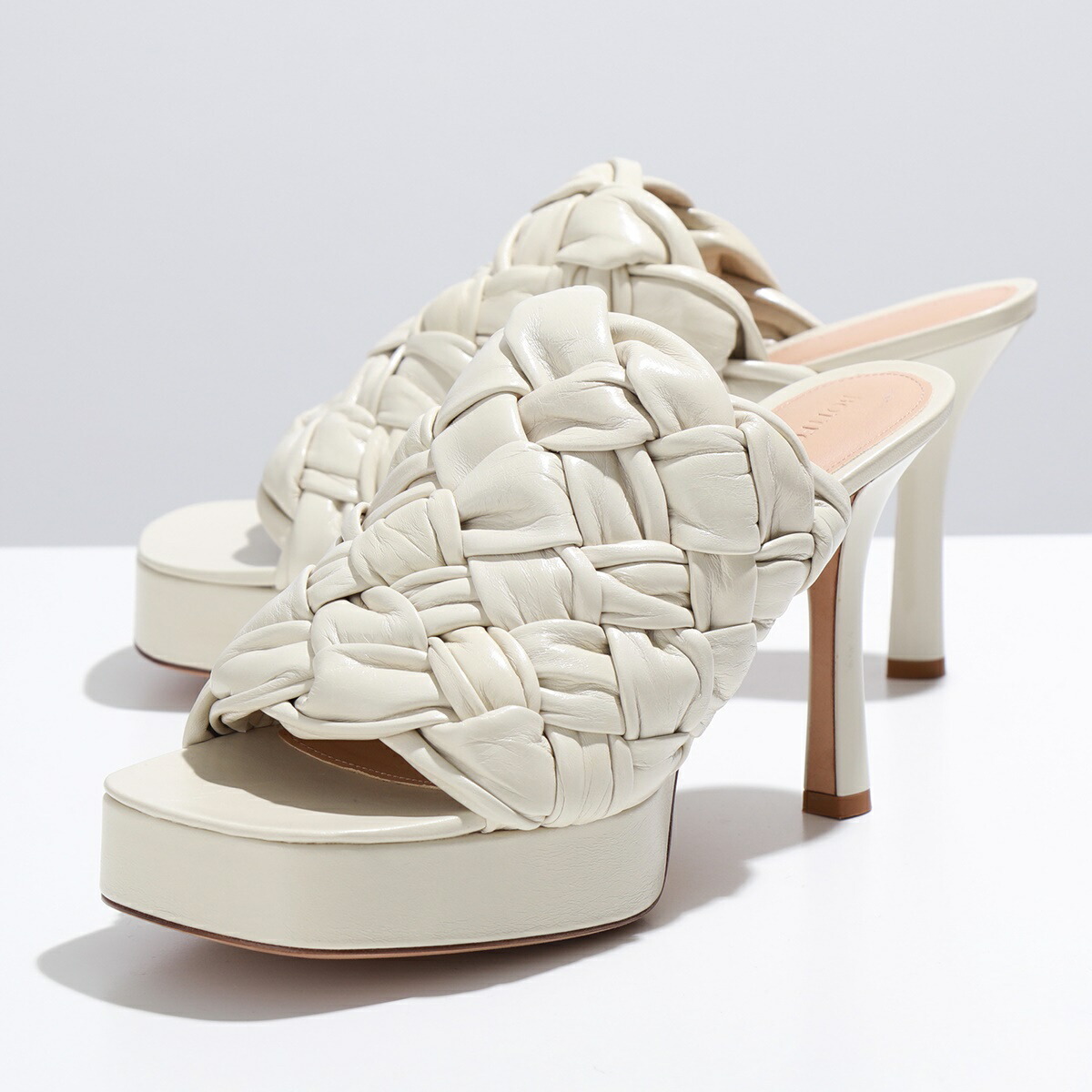 BOTTEGA VENETA ボッテガヴェネタ サンダル　ミュール　レザー 新品】 BOTTEGA VENETA / ボッテガヴェネタ | レザー チャンキー
