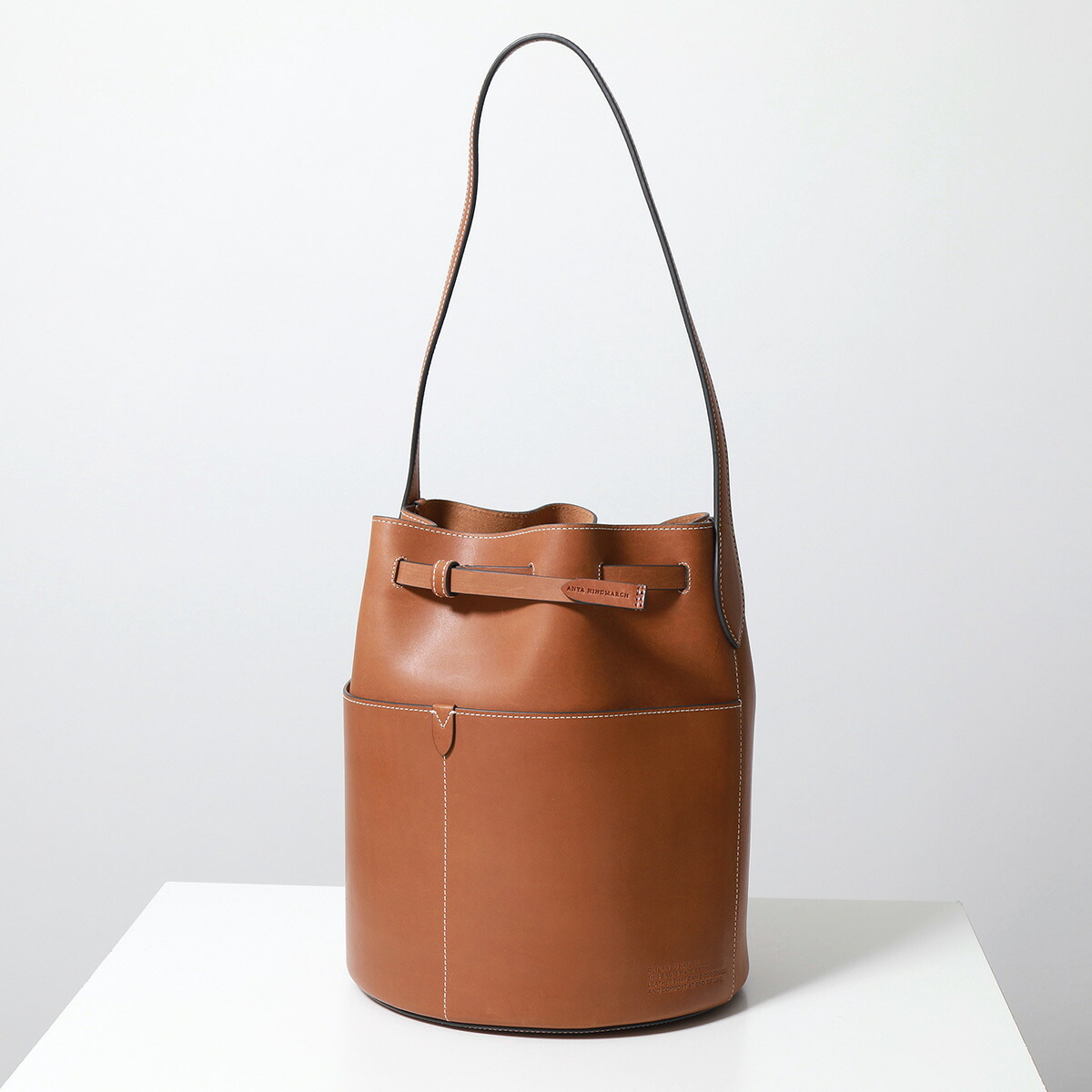 ANYA HINDMARCH アニヤハインドマーチ バケットバッグ Return to 