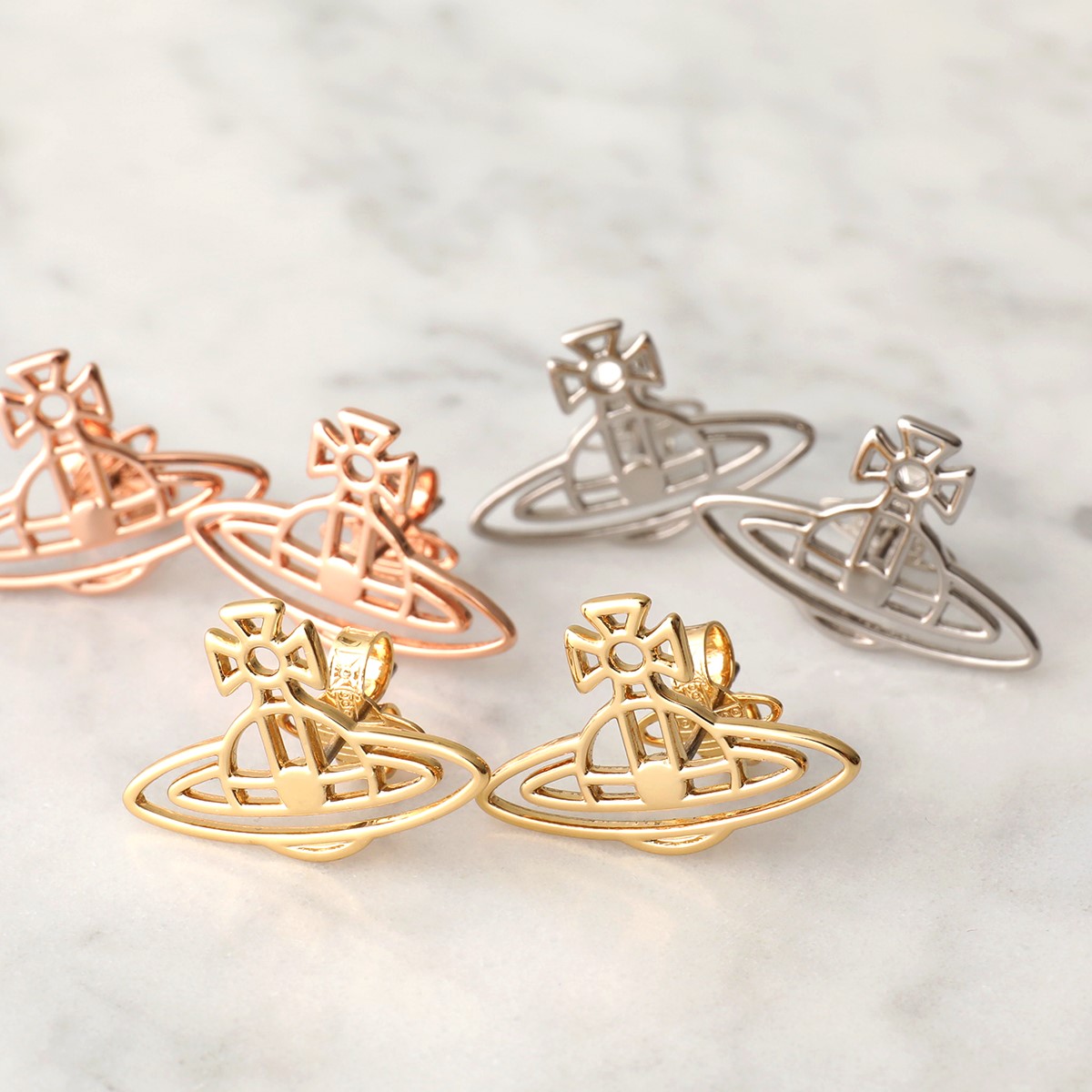 期間限定特価 エントリーでポイント最大7倍 5日18時 23時59まで Viviennewestwood ヴィヴィアンウエストウッド 6108 W003 Cn フラットオーブ ピアス Palladium レディース 再再販 Blog Jotajota Net Br