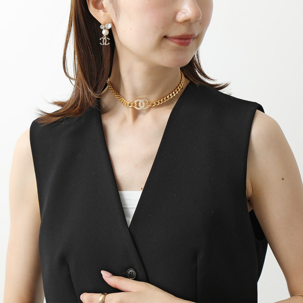 CHANEL シャネル チョーカー AB8930 B08685 レディース ココマーク CC