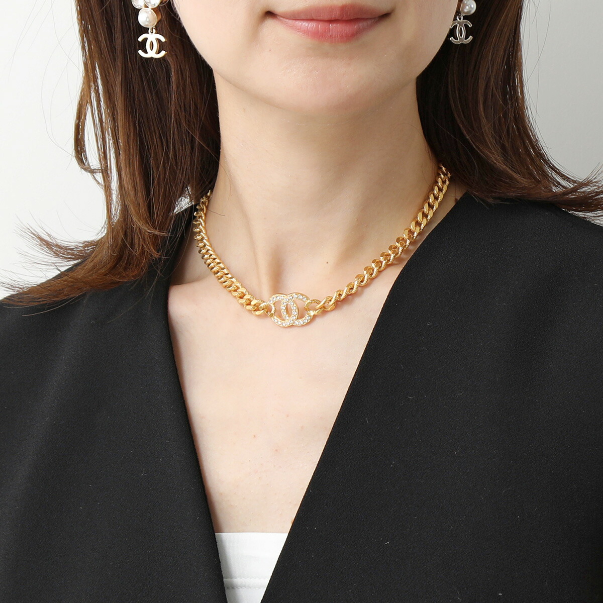 CHANEL シャネル チョーカー AB8930 B08685 レディース ココ