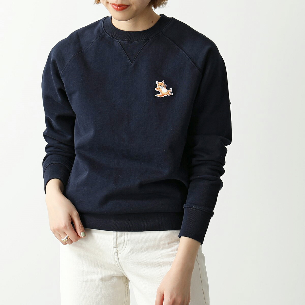 MAISON KITSUNE メゾンキツネ トレーナー CHILLAX FOX PATCH