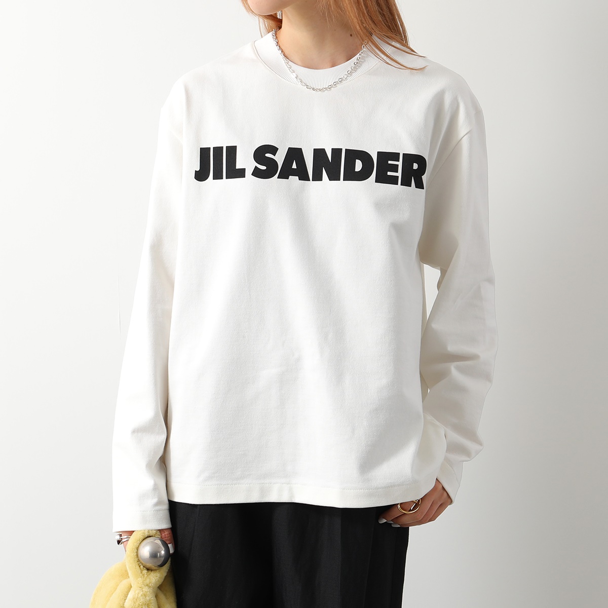 JILSANDER ジルサンダー 半袖ロゴTシャツ Lサイズ - メンズファッション