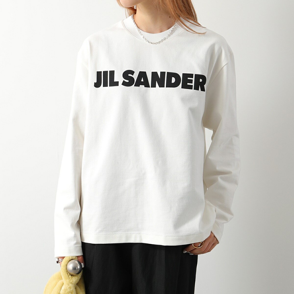 楽天市場】JIL SANDER ジルサンダー 長袖 Tシャツ J22GC0136 J45148 