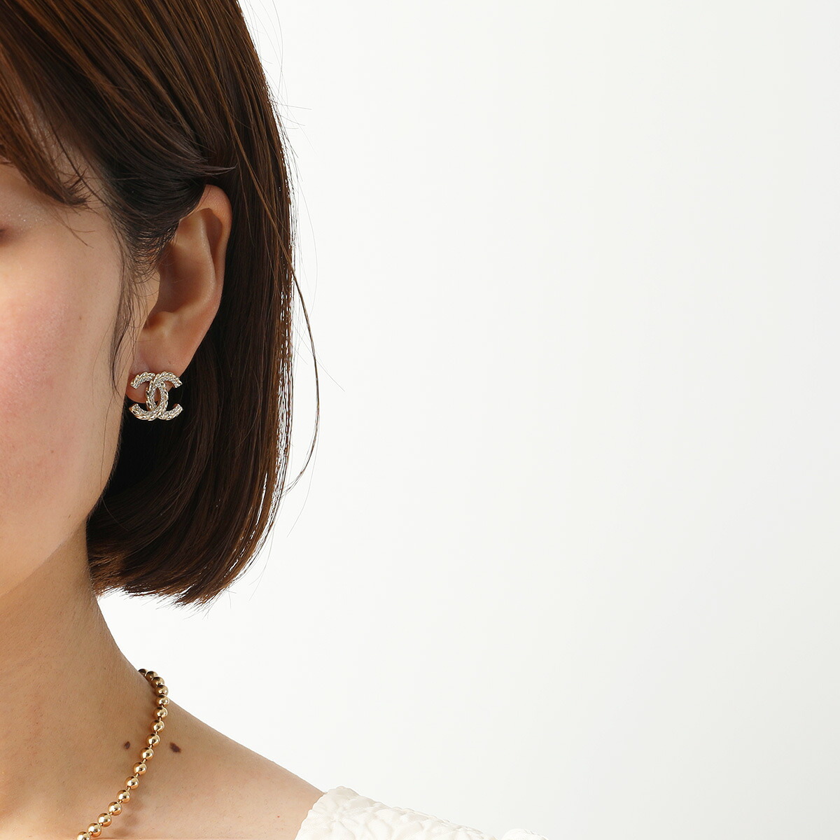 CHANEL シャネル ピアス ABA711 B10484 レディース ココマーク CC 