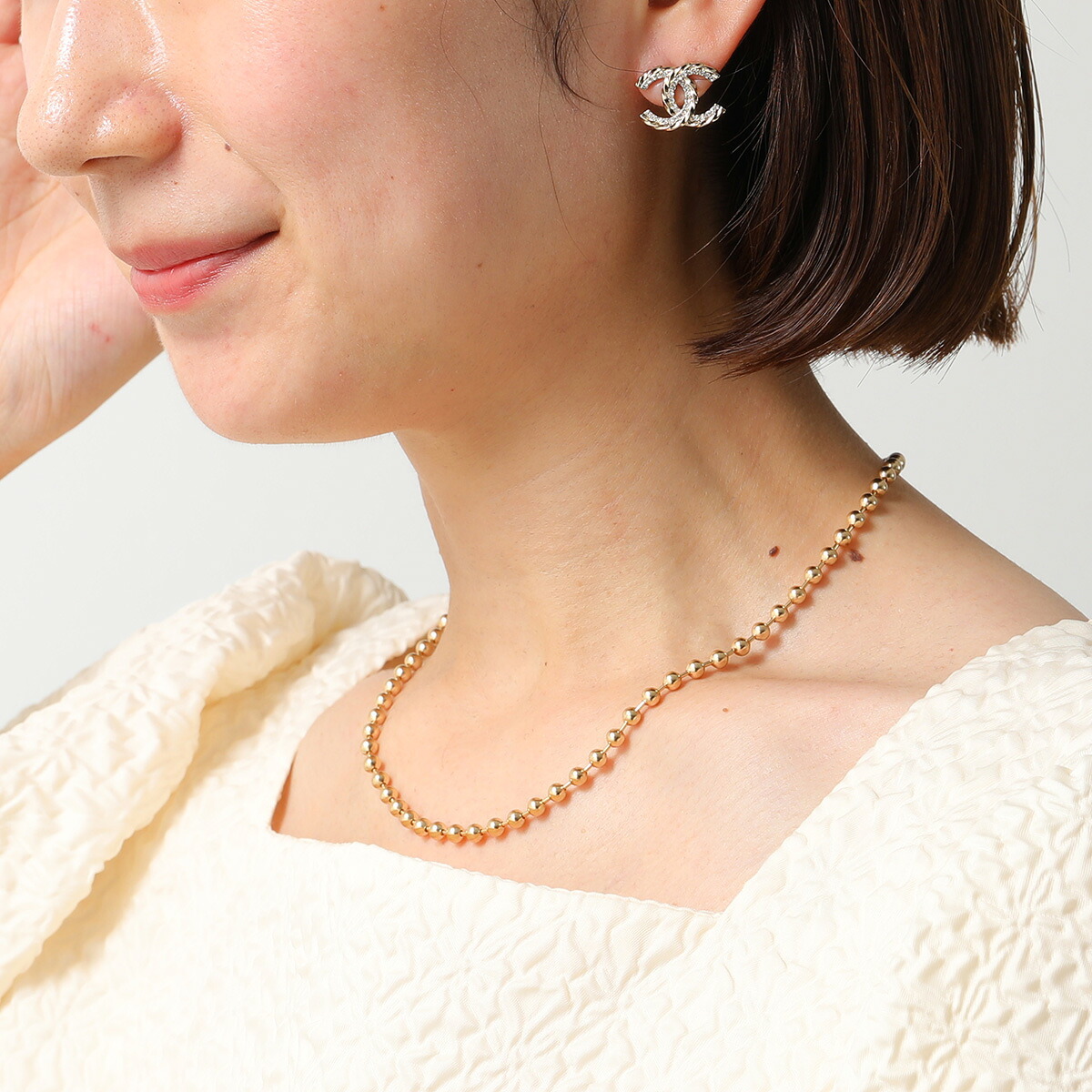 CHANEL シャネル ピアス ABA711 B10484 レディース ココマーク CC 