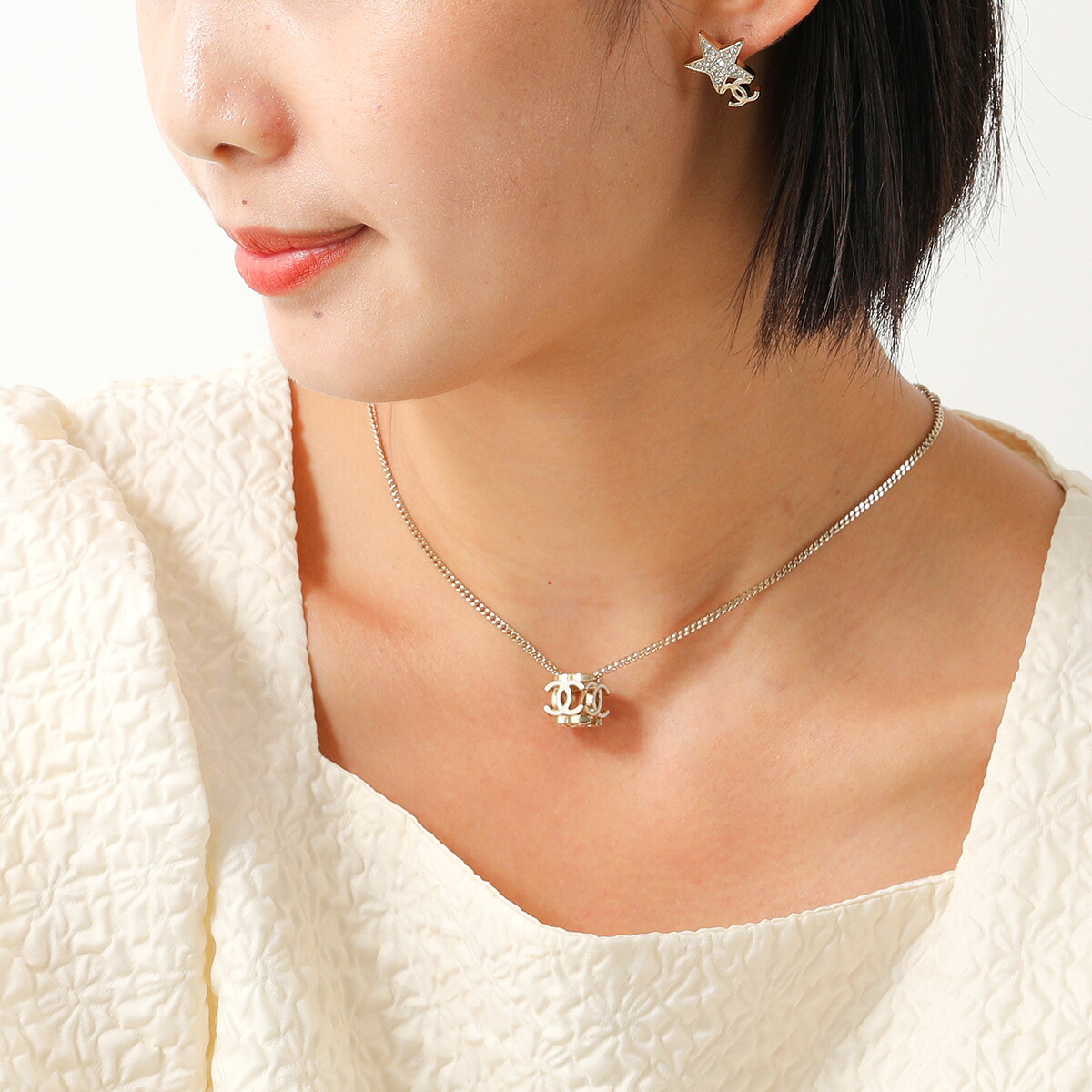 CHANEL シャネル ピアス ABB488 B14060 レディース ココマーク CC 