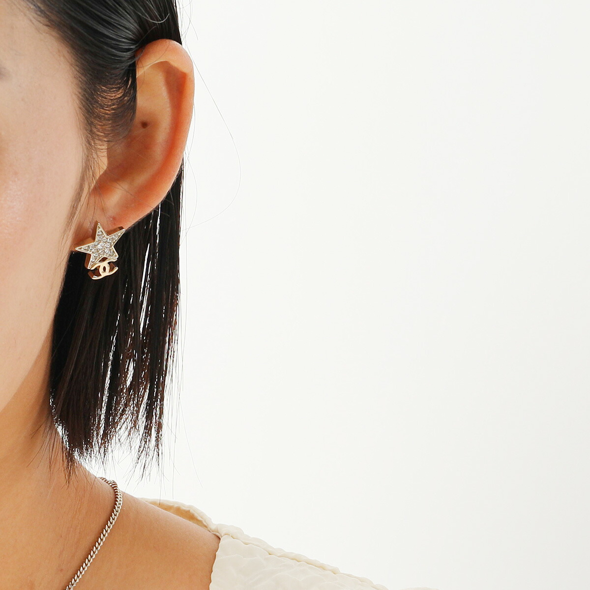 CHANEL シャネル ピアス ABB488 B14060 レディース ココマーク CC 