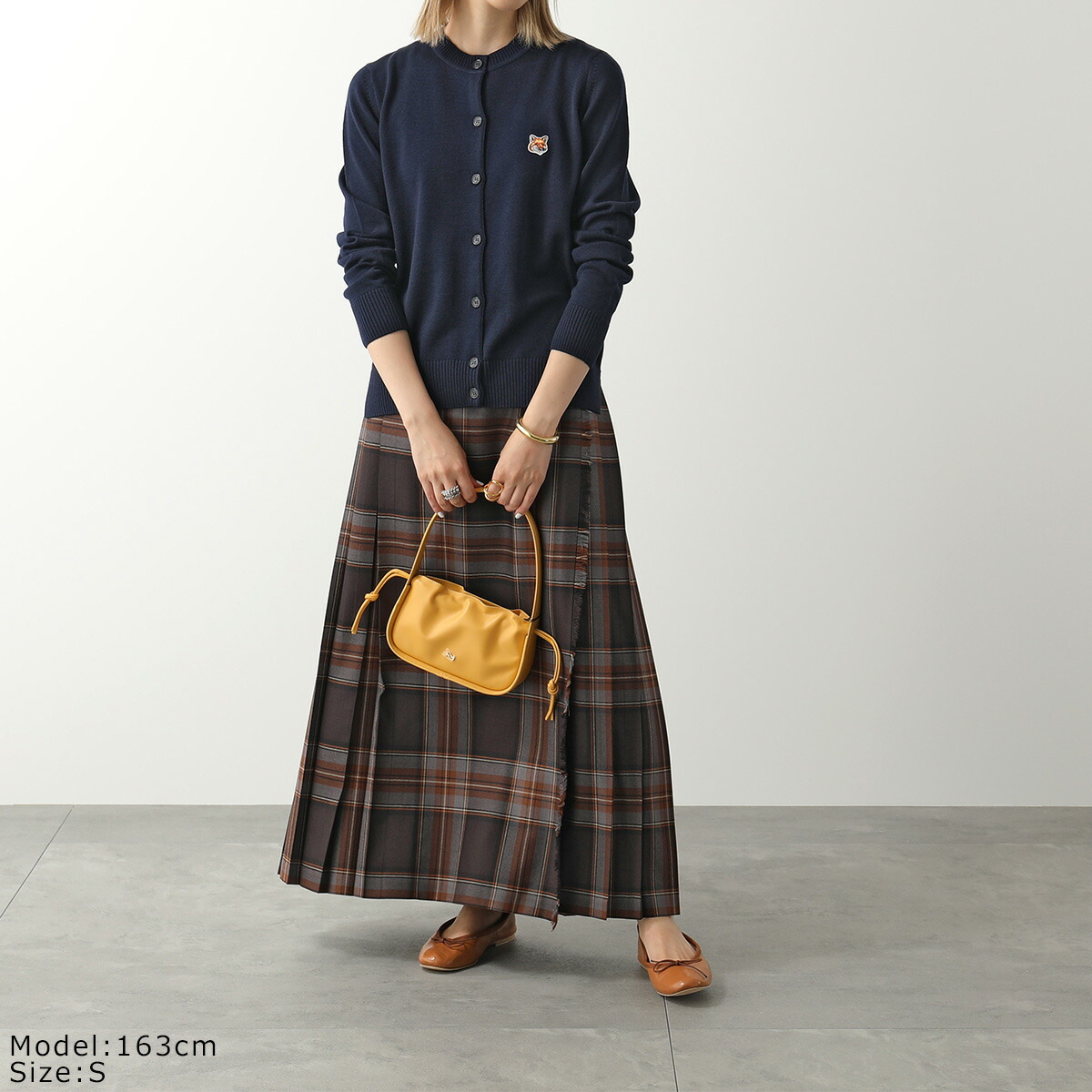 MAISON KITSUNE メゾンキツネ カーディガン HW00521KT1036 FOX HEAD