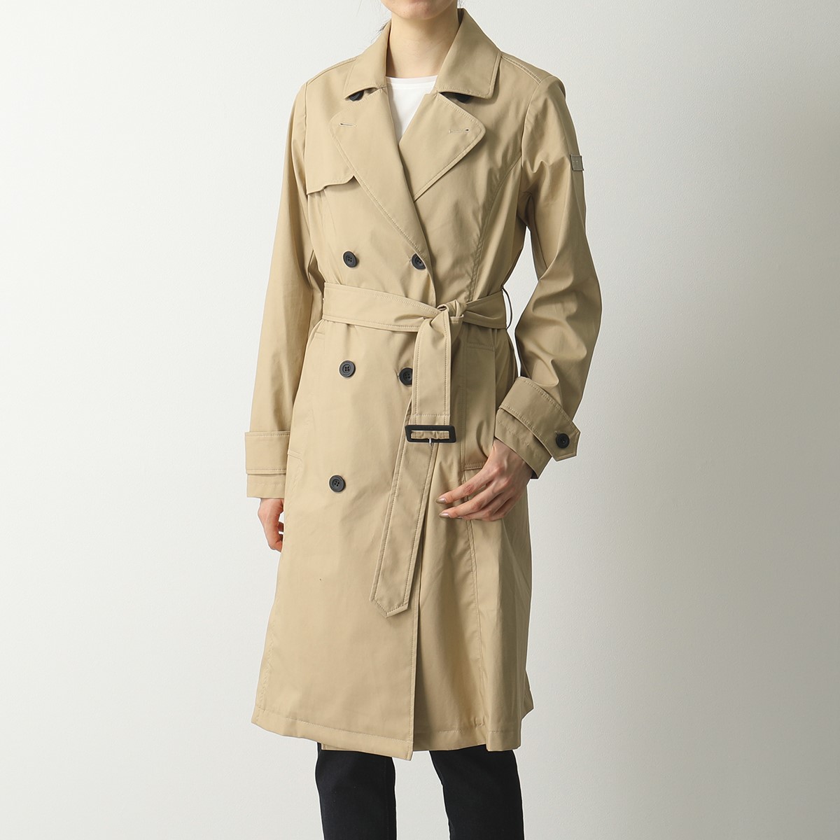 楽天市場 Tatras タトラス Rライン Ltas47 Demofane トレンチコート スプリングコート セミロング丈 ジャケット Beige レディース インポートセレクト Musee